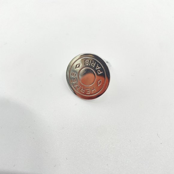 Hermès Earrings, Clou de selle, Metal - Picture 5 of 5